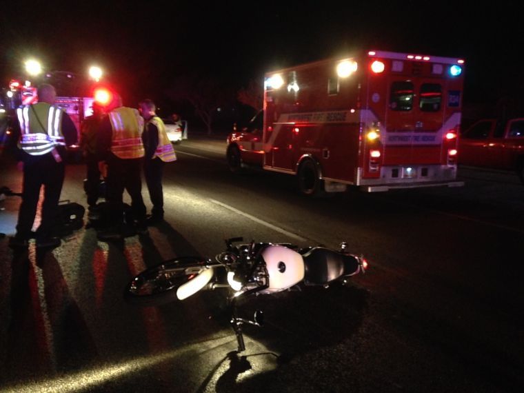 Motorcycle accident